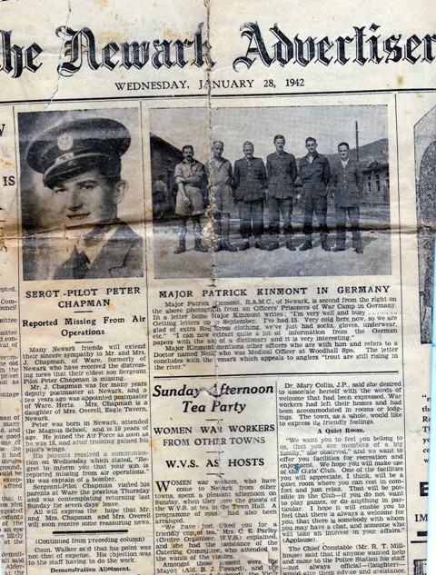 Peter Chapman newspaper