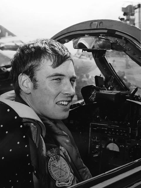 Steve Kershaw cockpit photo